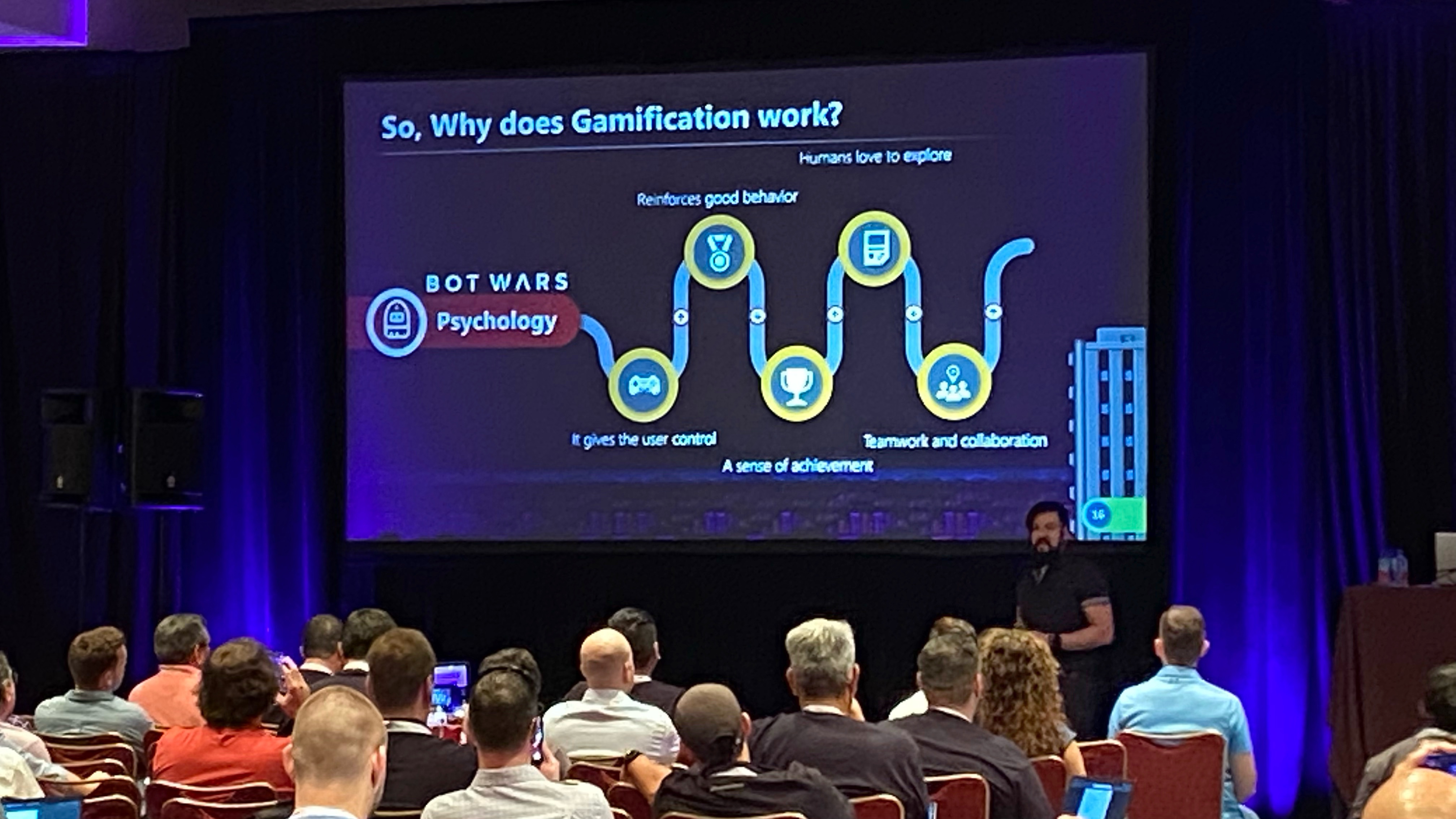 Enterprise AI strategy workshop in progress
